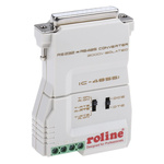 Roline RS232, RS485 D Sub 25 Pin Terminal Block Interface Converter