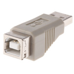 RS PRO USB A Male to USB B Female Adapter