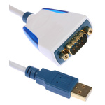 FTDI Chip RS232 USB A Female to DB-9 Male Converter Cable