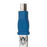 RS PRO USB A Female to USB B Male Adapter
