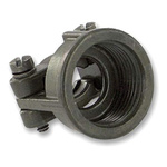 Amphenol Industrial, 97Size 12SL, 14, 14S Straight Cable Clamp, For Use With Jacketed Cable, Wires Protected by Tubing