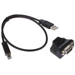 Brainboxes RS422, RS485 USB A Female to DB-9 Male Interface Converter