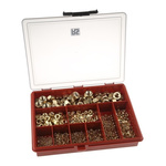 RS PRO 1070 Piece Brass Hex Full Nuts Box