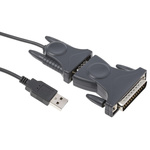 StarTech.com RS232 USB A Male to DB25 Male Interface Converter