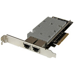 Startech 2 Port PCIe RJ45 Network Card, 10/100/1000/10000Mbit/s