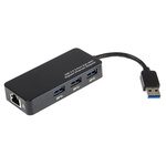 RS PRO 3 Port USB 3.0 USB A  Hub, USB Bus Powered, 91 x 40.5 x 16mm