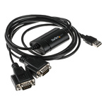 StarTech.com RS232 USB A Female to DB-9 Male Interface Converter