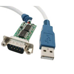 FTDI Chip RS232 USB A DB-9 Male Converter Cable