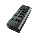 RS PRO 4 Port USB 3.0 USB A  Hub, 115 x 45 x 25mm