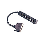 MOXA DB62 Male to DB25 Female Adapter