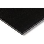 Black Plastic Sheet, 500mm x 300mm x 30mm