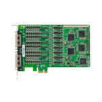 MOXA 16 Port PCIe RS232, RS422, RS485 Serial Card