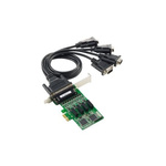 MOXA RS422, RS-485 Port PCIe RS422, RS485 Serial Card