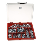 RS PRO 340 Piece Steel Wing Nuts Box