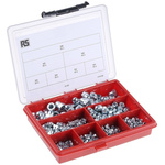 RS PRO 315 Piece Steel Dome Nuts Box