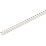RS PRO Clear Round Acrylic Tube, 1m x 12mm OD x 8mm ID