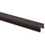 Bosch Rexroth Cover Strip, PVC, 10mm Slot, Black, 20pcs x 1m
