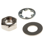 RS PRO 400 piece Brass, Steel Nuts and Washers, M3.5