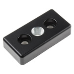 RS PRO 40 Base Plate, Connector Bracket & Joint, 8mm, M16, M8 Thread