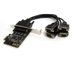 StarTech.com 4 Port PCIe RS232 Serial Card