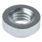 RS PRO Clear Passivated, Zinc Steel Clinch Nut, M5