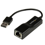 Startech USB Ethernet Adapter USB 2.0 USB A to RJ45 10/100Mbit/s Network Speed