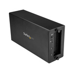 StarTech.com 2 Port Thunderbolt 3 USB 3.1 USB C Thunderbolt 3 Hub, AC Adapter Powered, 280 x 142 x 82mm