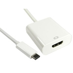 RS PRO USB C to HDMI Adapter, USB 3.1, 1 Supported Display(s)