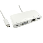RS PRO USB C to VGA Adapter, USB 3.1, 1 Supported Display(s)