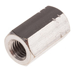 30mm Plain Stainless Steel Coupling Nut, M10, A4 316