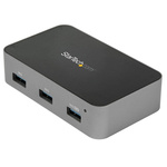 StarTech.com 4 Port USB 3.1 USB A, USB C  Hub, AC Adapter Powered, 60 x 100 x 25mm