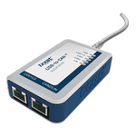 Ixxat 2 Port USB Ethernet Adapter USB 2.0 USB A to RJ45