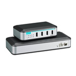 MOXA 7 Port USB 2.0 USB B  Hub, USB Powered, 80 x 35 x 185mm