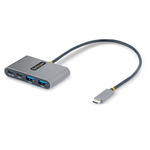 StarTech.com 4 Port USB 3.2 USB A, USB C USB C Hub, USB Bus Powered, 1.7 x 3.0 x 0.6in