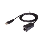 Aten 2 Port USB Network Adapter USB 2.0 USB to RJ45