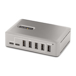 StarTech.com 10 Port USB 3.2 USB A, USB C  Hub, AC Adapter Powered, 25 x 170.5 x 93mm