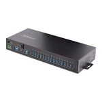 StarTech.com 16 Port USB 3.2 USB A  Hub, AC Adapter Powered, 368 x 273 x 98mm
