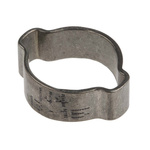 RS PRO Stainless Steel O Clip, 7mm Band Width, 13mm - 15mm Inside Diameter