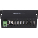 StarTech.com 7 Port USB 2.0 USB A  Hub, Terminal Connector Powered, 133 x 61.5 x 36.3mm