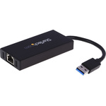 StarTech.com 3 Port USB 3.0 USB A  Hub, AC Adapter Powered, 87 x 43 x 14mm