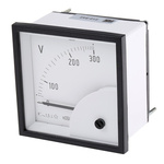 HOBUT AC Analogue Voltmeter, 300V, 68 x 68 mm,