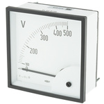 HOBUT AC Analogue Voltmeter, 500V, 92 x 92 mm,
