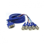 5m AV Cable Male VGA to Male BNC x 5 Male x 5 BNC