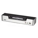 Aten 2 Port USB DVI KVM Switch, 3.5 mm Stereo 2560 x 1600 Maximum Resolution