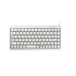 CHERRY Wired PS/2, USB Compact Keyboard, QWERTY (US), Light Grey