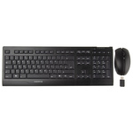 CHERRY Wireless Keyboard and Mouse Set, QWERTY (UK), Black