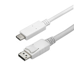 StarTech.com USB C to DisplayPort Adapter Cable, USB 3.1, 1 Supported Display(s) - 4K @ 60Hz