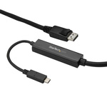 StarTech.com USB C to DisplayPort Adapter Cable, USB 3.1, 1 Supported Display(s) - 4K @ 60Hz