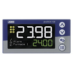 Jumo diraTRON DIN Rail PID Temperature Controller, 96 x 48mm 3 Input, 3 Output Relay, 110 → 240 V ac Supply