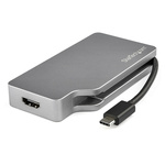 StarTech.com USB C to DVI, HDMI, VGA Adapter, USB 3.1, 1 Supported Display(s) - 4K @ 30Hz